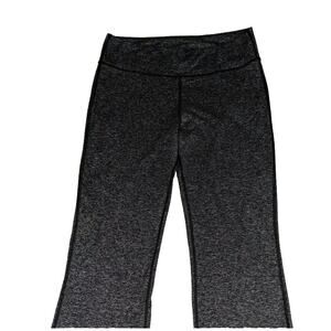 Aerie 19" Wide leg Chill Play Move sweatpants: color Black/White size Lge/long